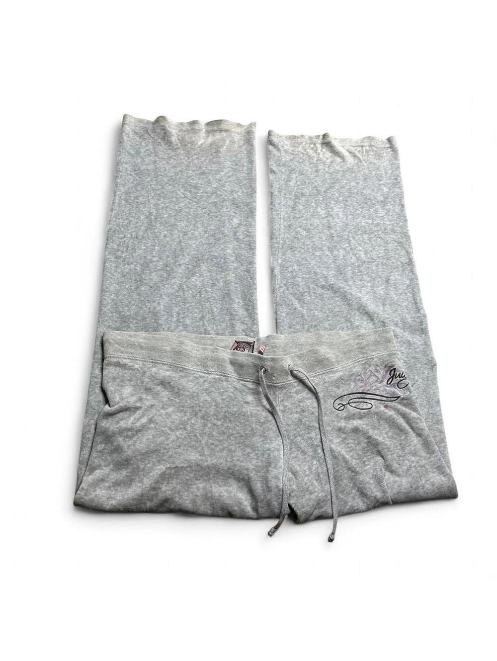 y2k juicy couture grey sweats